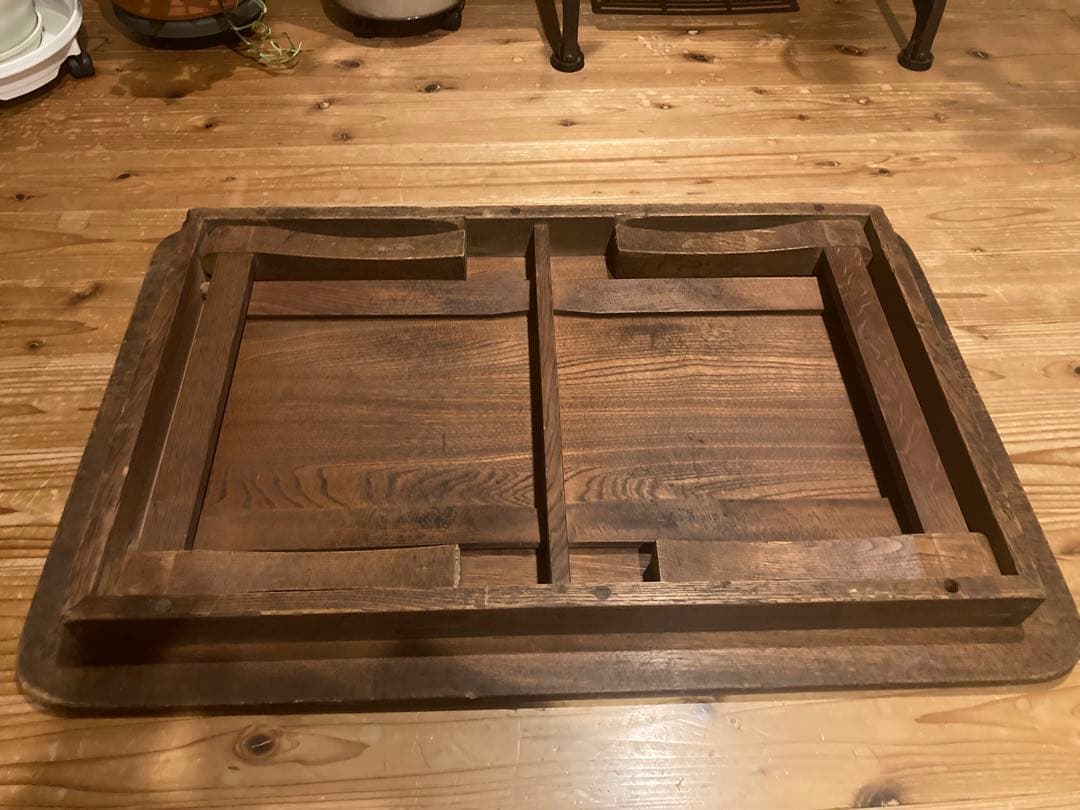 昭和レトロ 折畳ちゃぶ台 大型 座卓 11