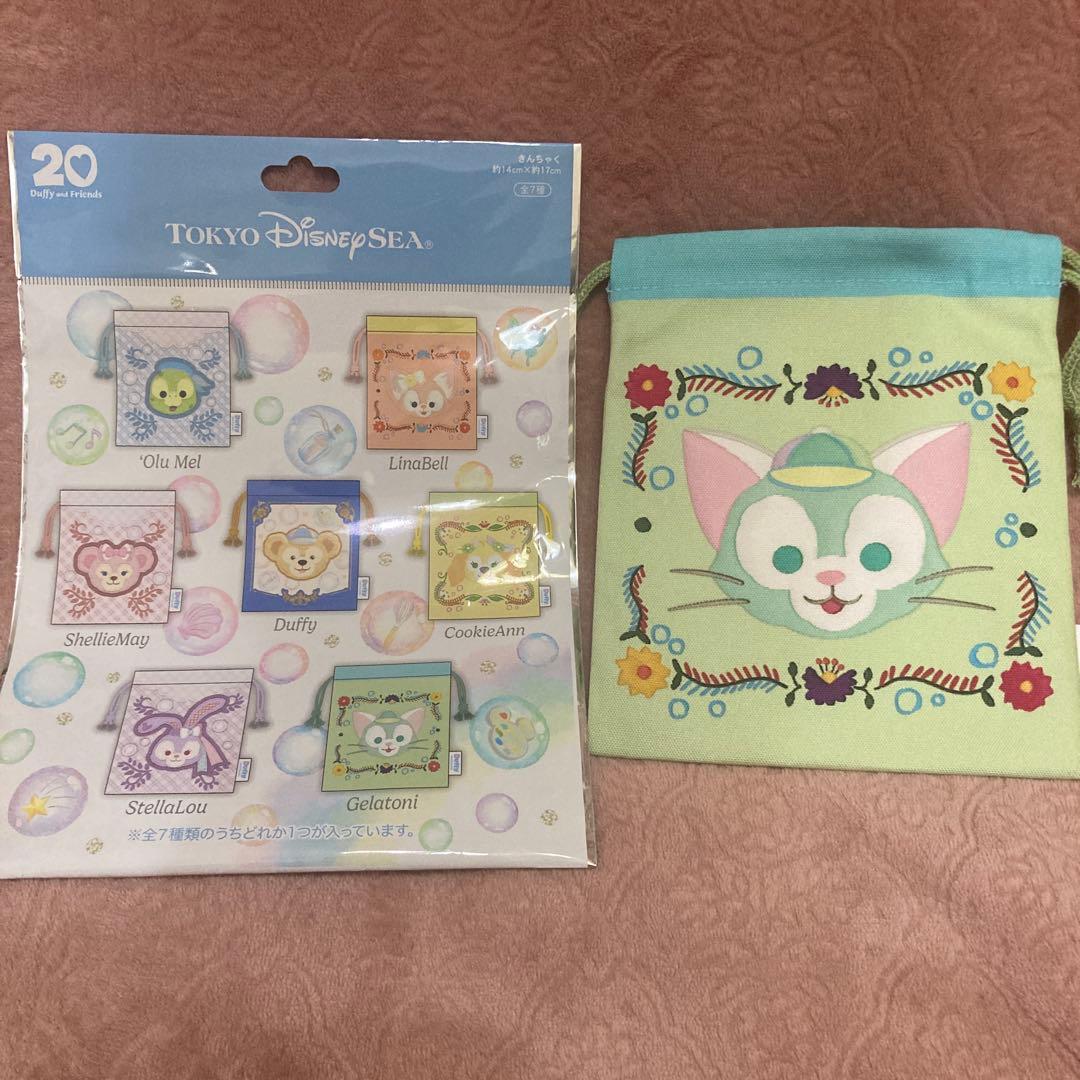 ディズニーシー　バケパ限定　ポージープラッシー　ジェラトーニ