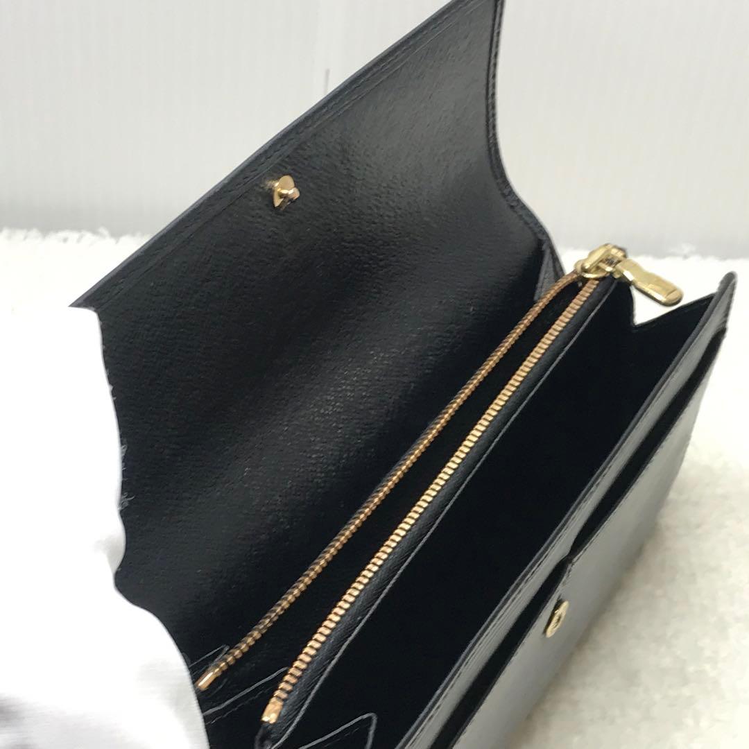 ルイヴィトン エピ ポシェット ポルトモネ クレディ 二つ折り 長財布