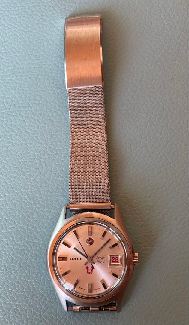 RADO Purple Horse 11794 1970年代 極美品 自動巻時計