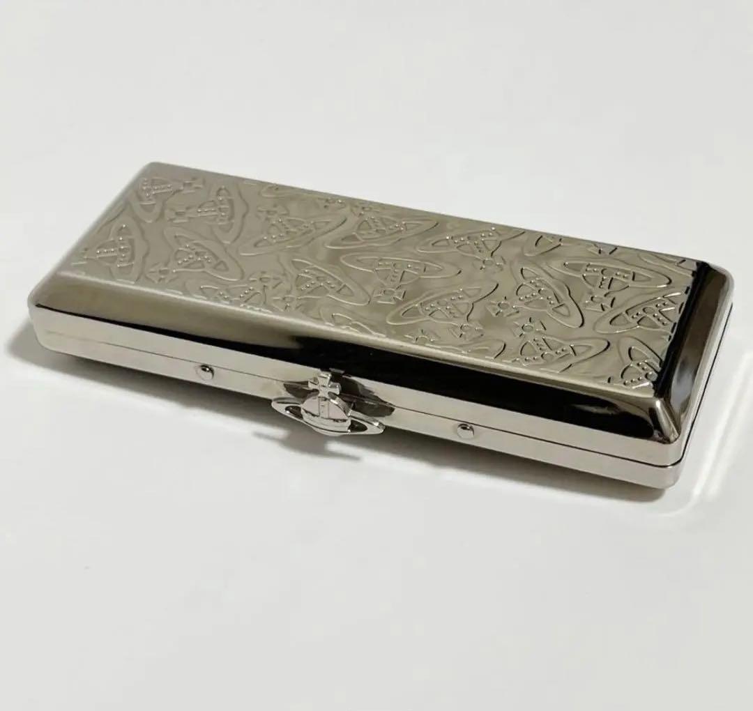 vivienne westwood シガレットケース オーブ シルバー - メルカリ