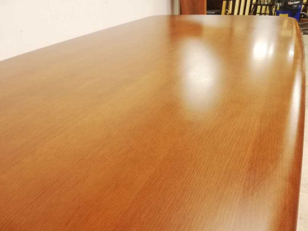 IDC大塚 飛騨産業 キツツキマーク HIDA クレセント ダイニングテーブル