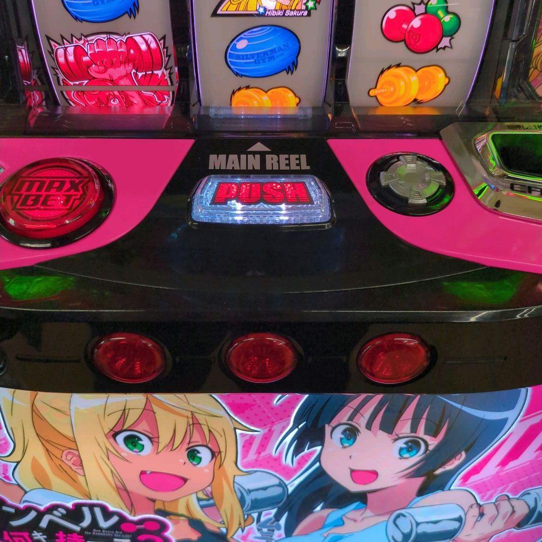 パチスロ実機 スマスロダンベル何キロ持てる? 簡易ユニット付 送料無料