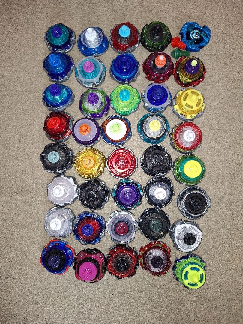 キズあり】 ベイブレードX まとめ売り 39個 ブレード1 ビット2