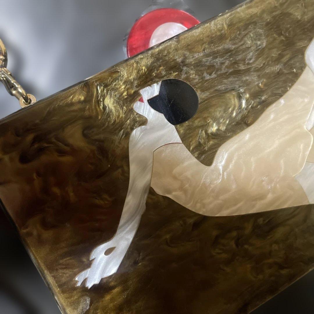 t*m様 アートデザイン アクリル バック　ヴィンテージ　赤いハイヒール