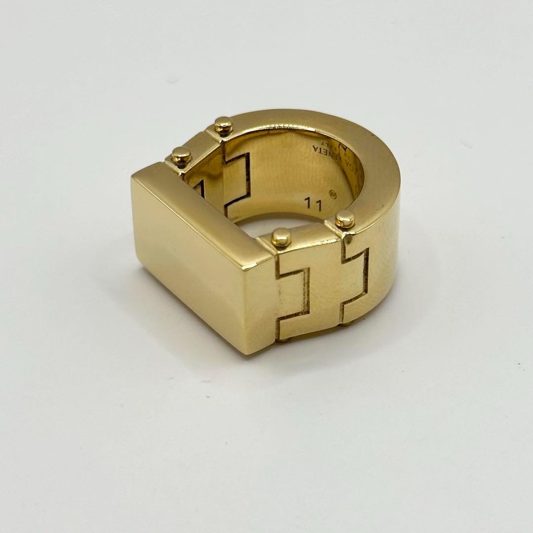 【新品未使用】BOTTEGA VENETA リング　指輪　ゴールド