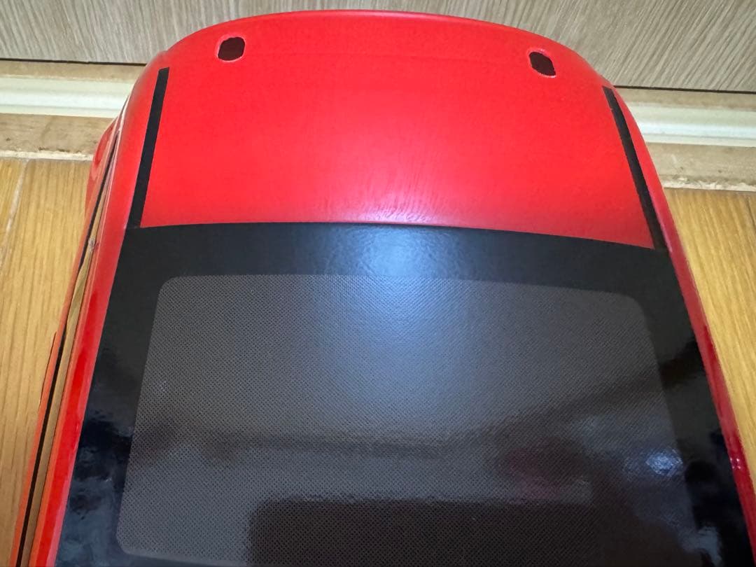 FIAT500 タミヤアフターパーツ 完成品 スペアボディ Mシャーシ用