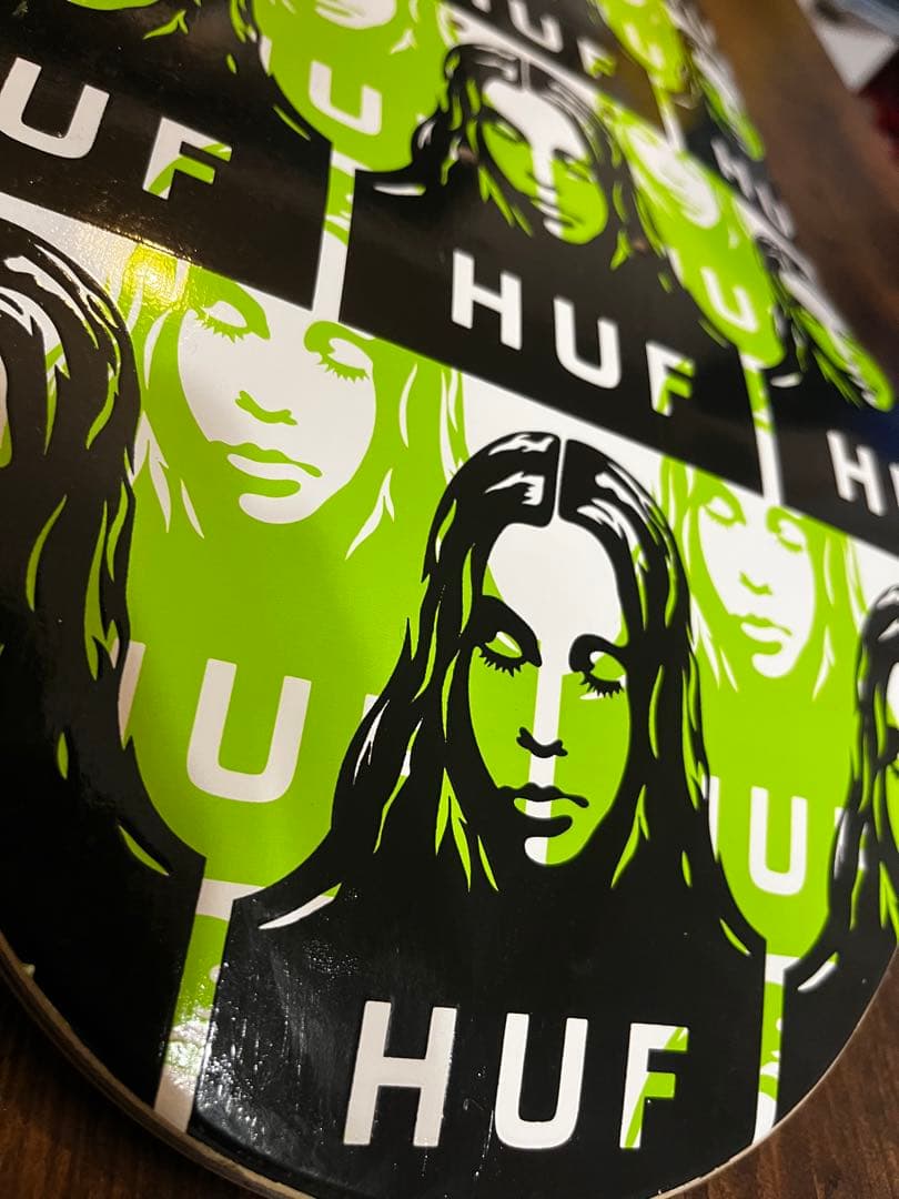 HUF xgirl コラボ スケートボードデッキ