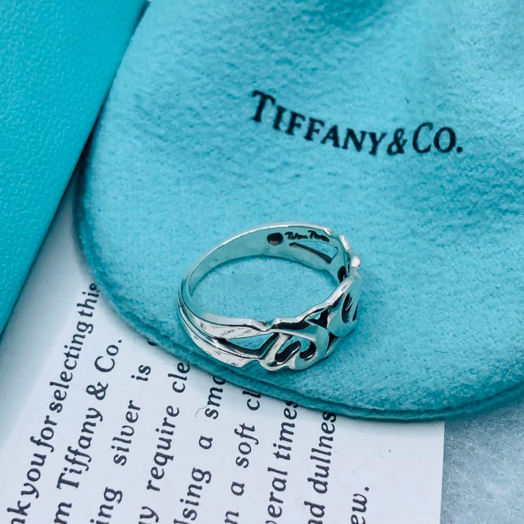 極美品✨ ティファニー リング パロマピカソ ラビングハート AG925 #12
