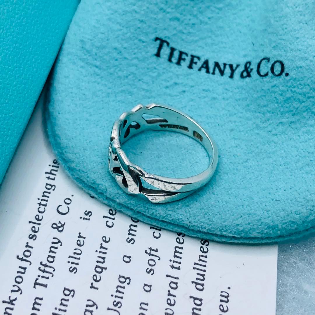 極美品✨ ティファニー リング パロマピカソ ラビングハート AG925 #12