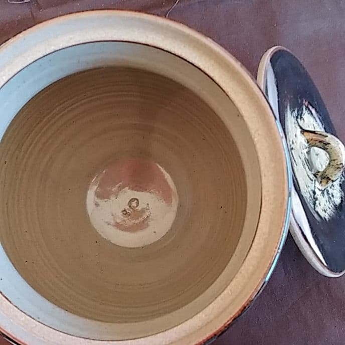 高取焼 阿漕窯 鉄釉 水指 骨董アンティーク - メルカリ