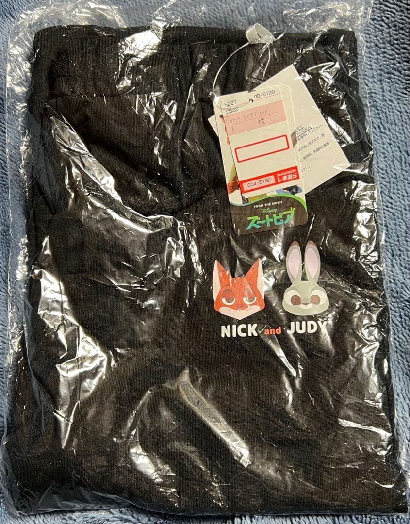 新品未使用♡しまむら♡ディズニー♡ズートピア♡Mサイズ♡6点セット