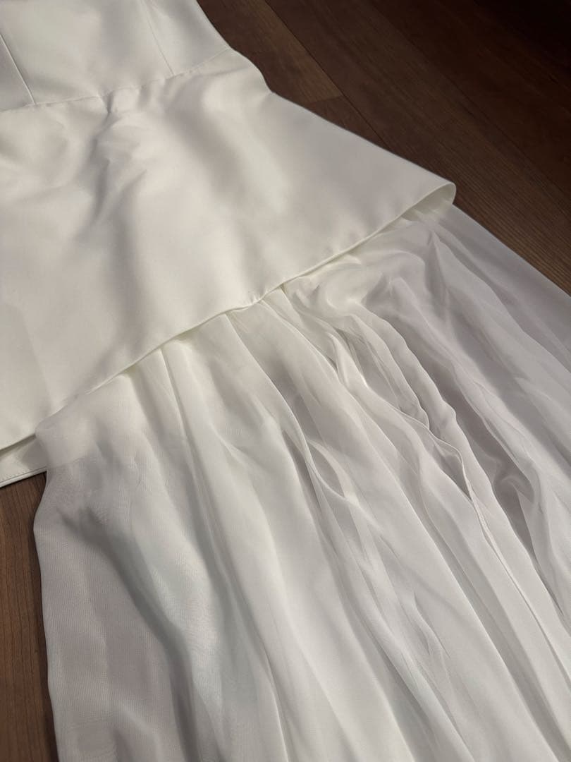 【MATTERS STORE】ホワイトスリットドレス