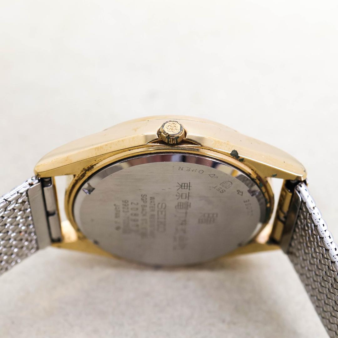 稼働 SEIKO KING QUARTZ 腕時計 デイデイト SGP 2087