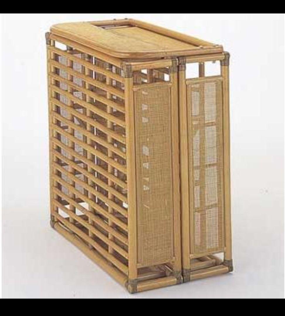 MAXさま専用 藤(ラタン)のベッド 直接引き渡し限定　2台セット