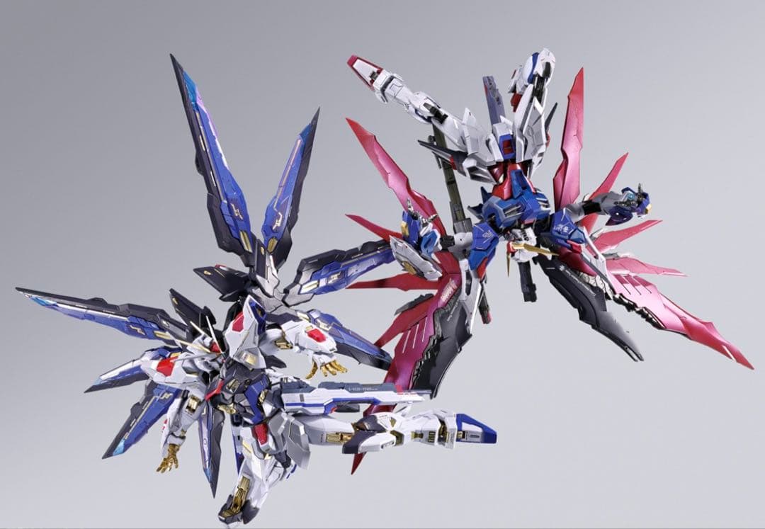 ストライクフリーダム デスティニー　光の翼 セット