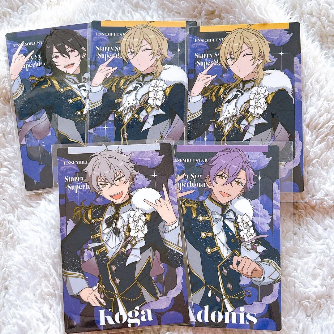 あんスタ スタフォニ カードコレクション UNDEAD 零 薫 晃牙 アドニス