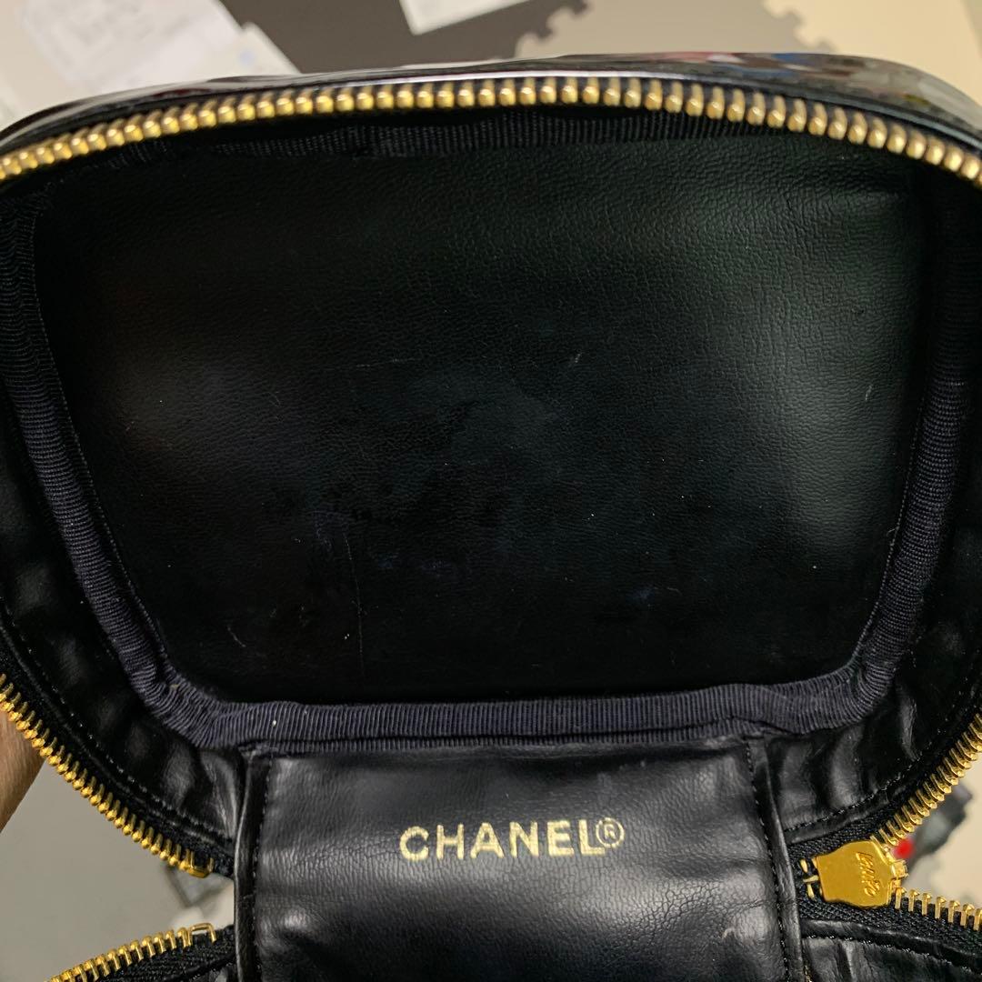 CHANEL シャネル バニティ ヴァニティ ハンドバッグ 024