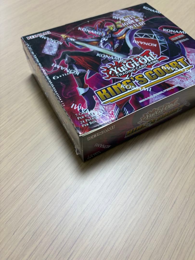遊戯王 EU英語版 King's Court 1BOX 新品未開封