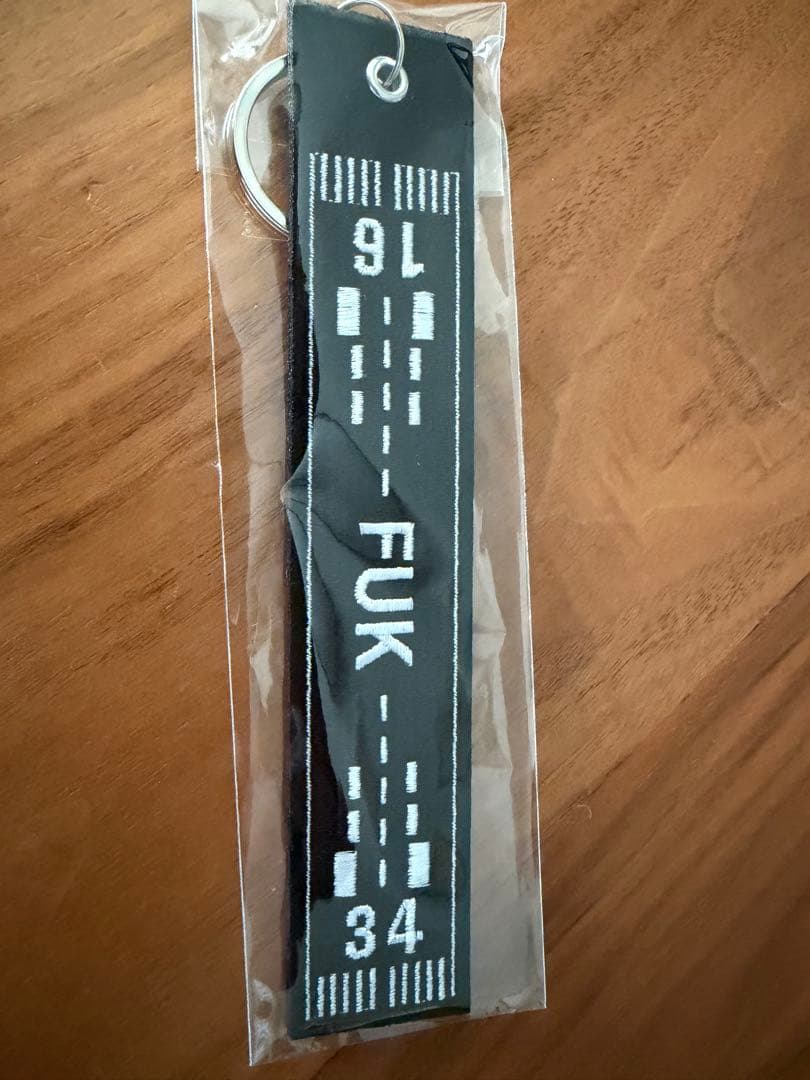 【非売品】STARFLYER 初便ネームタグ FUK-SDJ