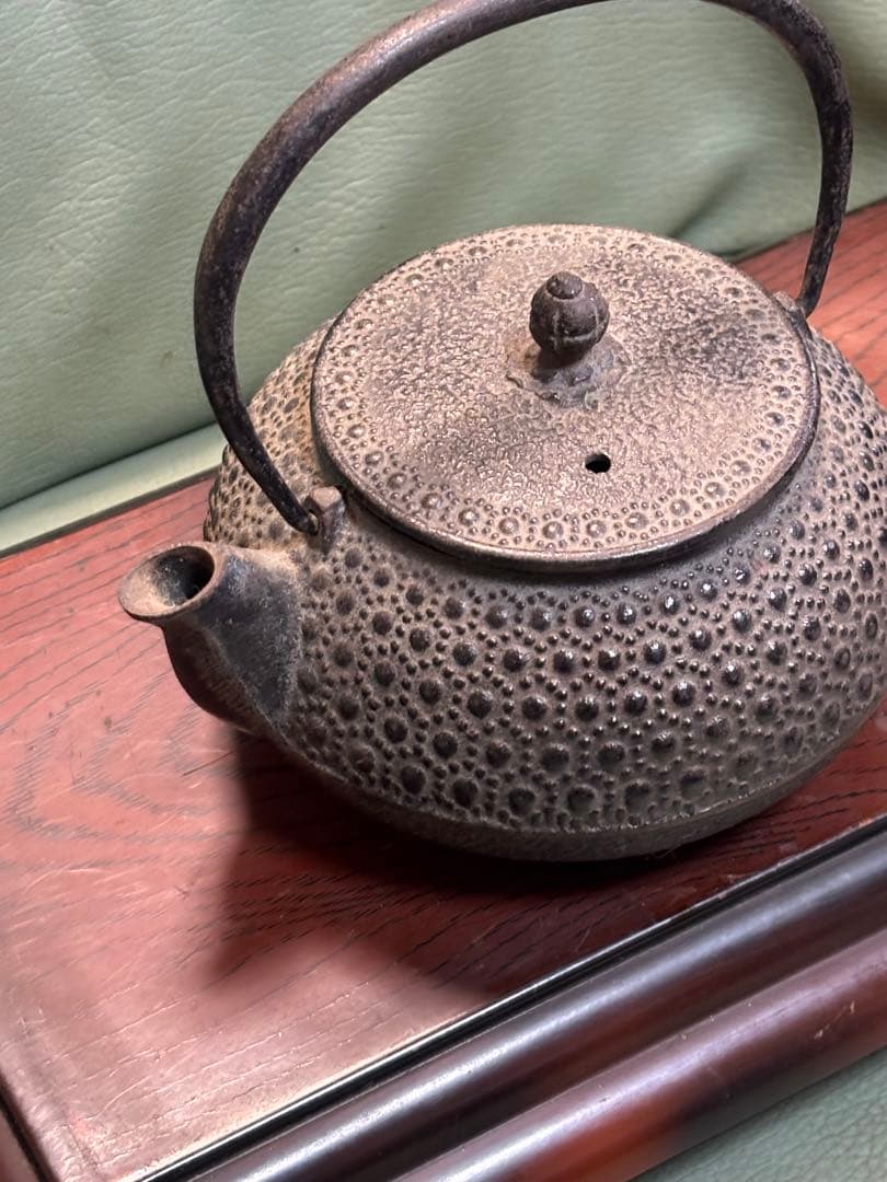 南部 鉄瓶 テクスチャー施し柄 11 南部 鉄瓶 テクスチャー施し柄 11