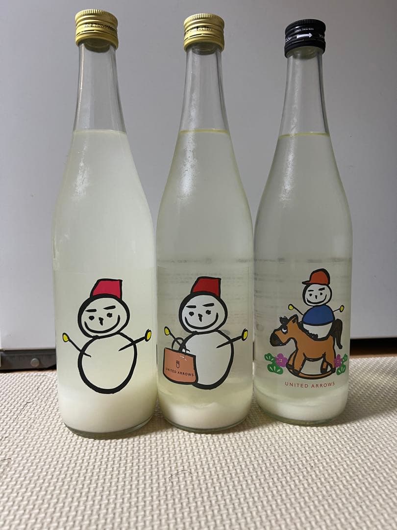仙禽にごり酒3種 720ml(雪だるま、UA雪だるま、2026UAうま) 仙禽にごり酒3種 720ml(雪だるま、UA雪だるま、2026UAうま)｜2026年