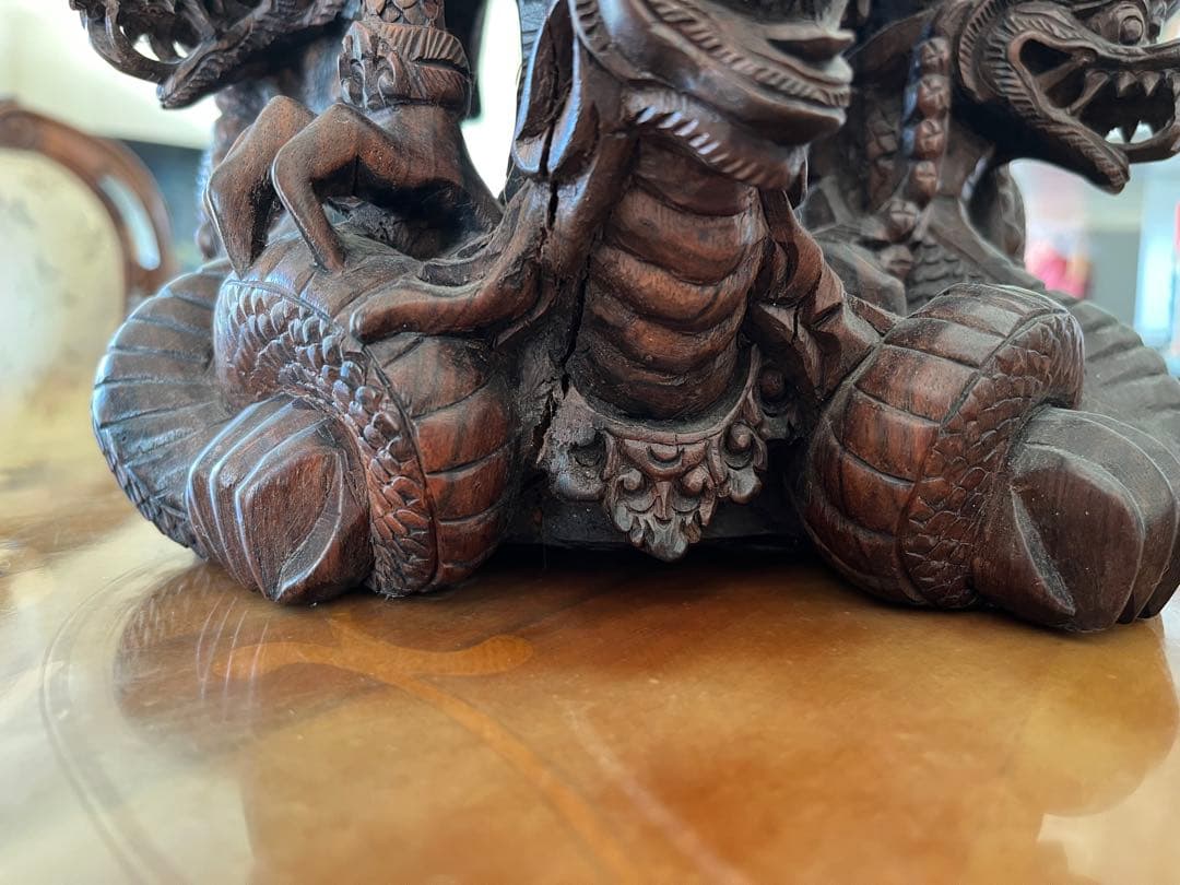 インドネシア バリ島 アジアンスタイル 木製彫刻 装飾品 ガルーダ神