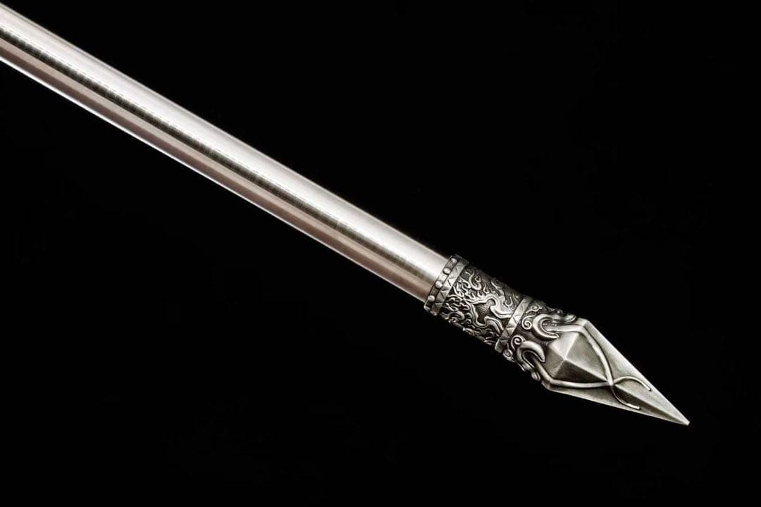 三芒贯月 分割式模造槍 武具 舞踊刀 古兵器