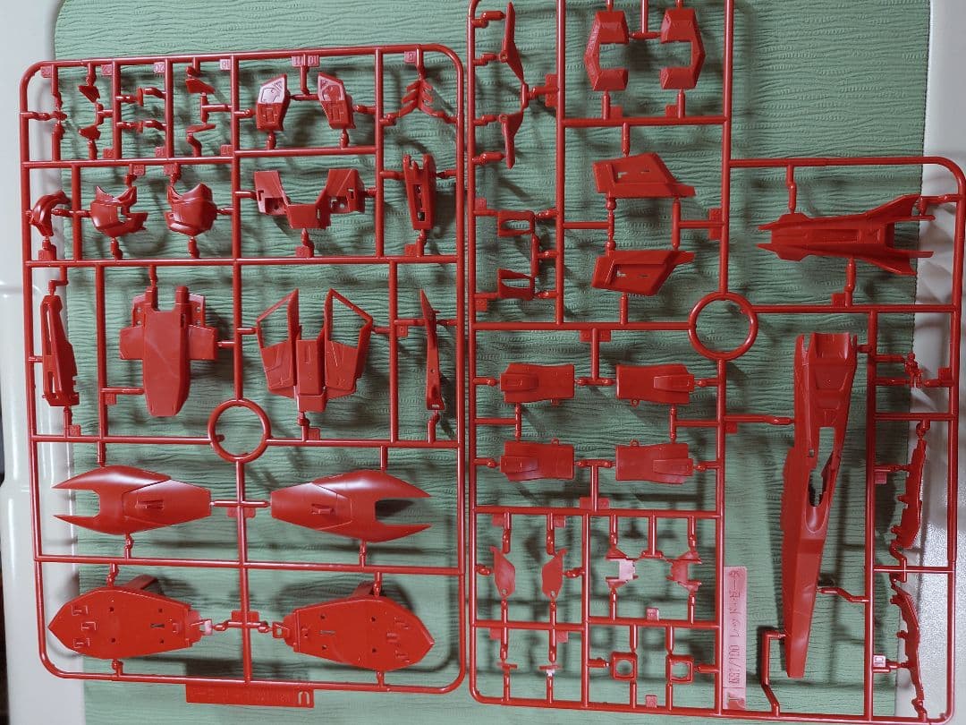 プレバン限定ZETA GUNDAM III P2 RED ZETA（仮組みのみ）