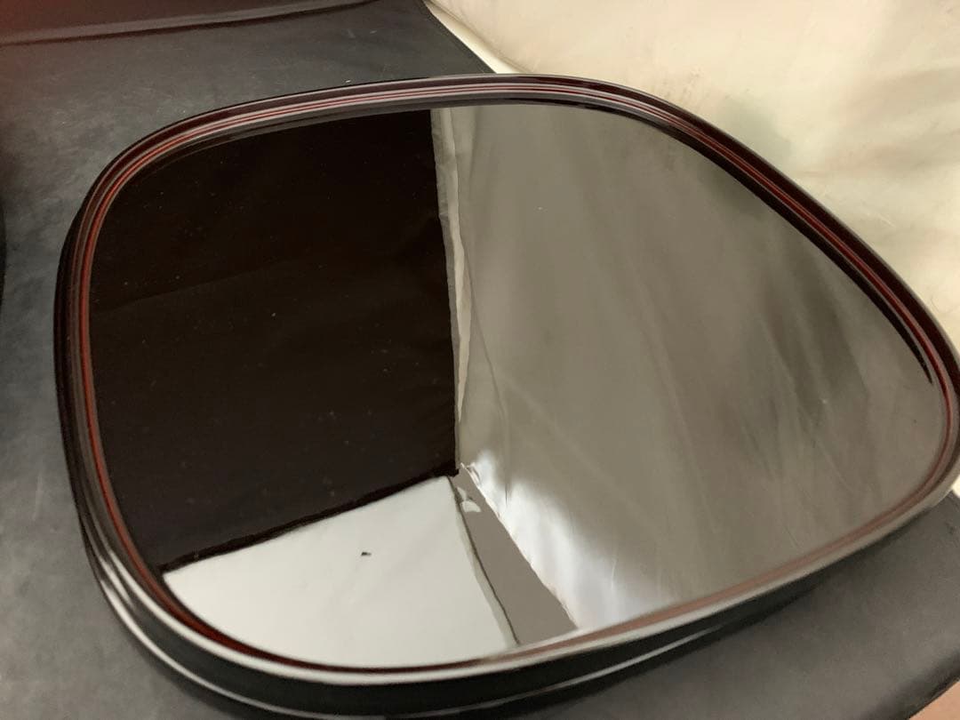 漆器　山田平安堂　盆　胴張会席膳　段付　5膳＋5膳　セット売り