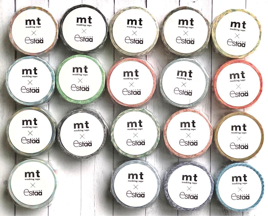 ムーンバット× mtコラボ マスキングテープ19巻セット エスタ estaa 傘