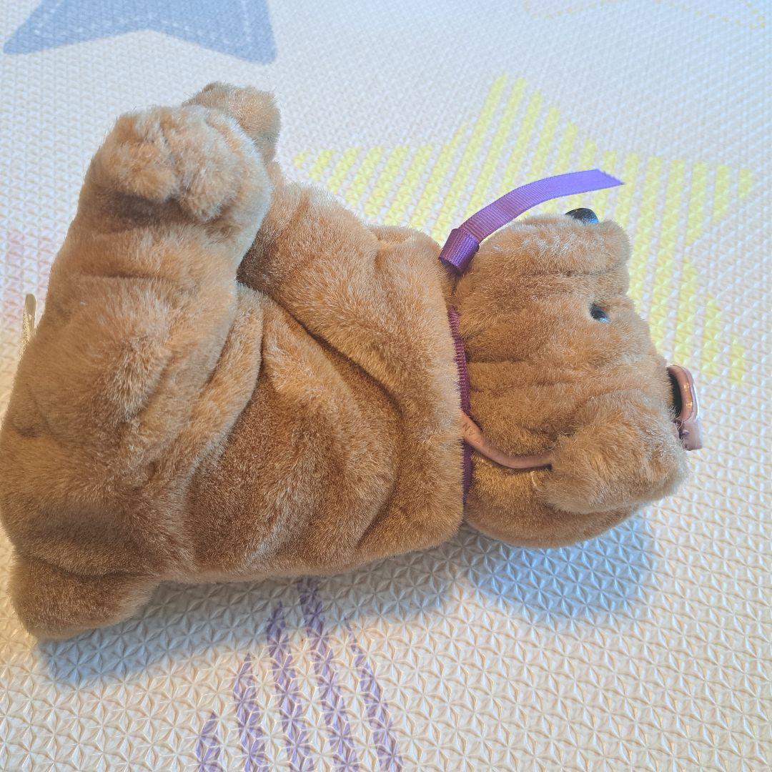 AVANTI サングラス付きブルドッグ ぬいぐるみ 犬 ブルドッグ 昭和