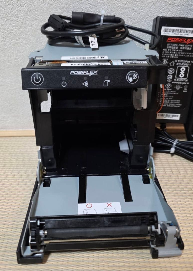 POSIFLEX PPー7600EK サーマルレシートプリンター PP7600 Thermal