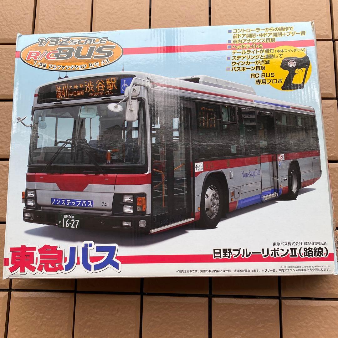 東急バス　日野ブルーリボンII 路線　1/32scale R/CBUS 東急バス 日野ブルーリボンII 路線 1/32scale R/CBUS