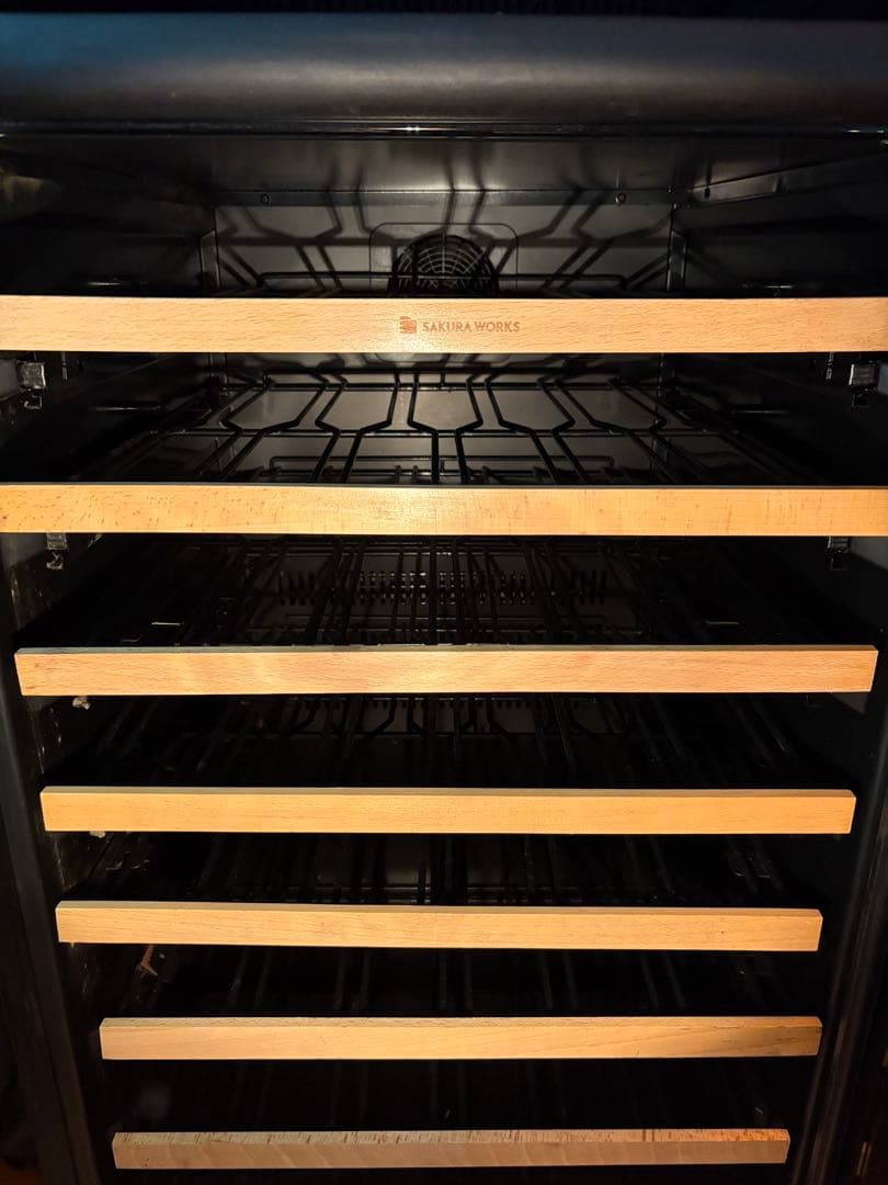 さくら製作所　 SAKURA WORKS SV155　ワインセラー 155本収納