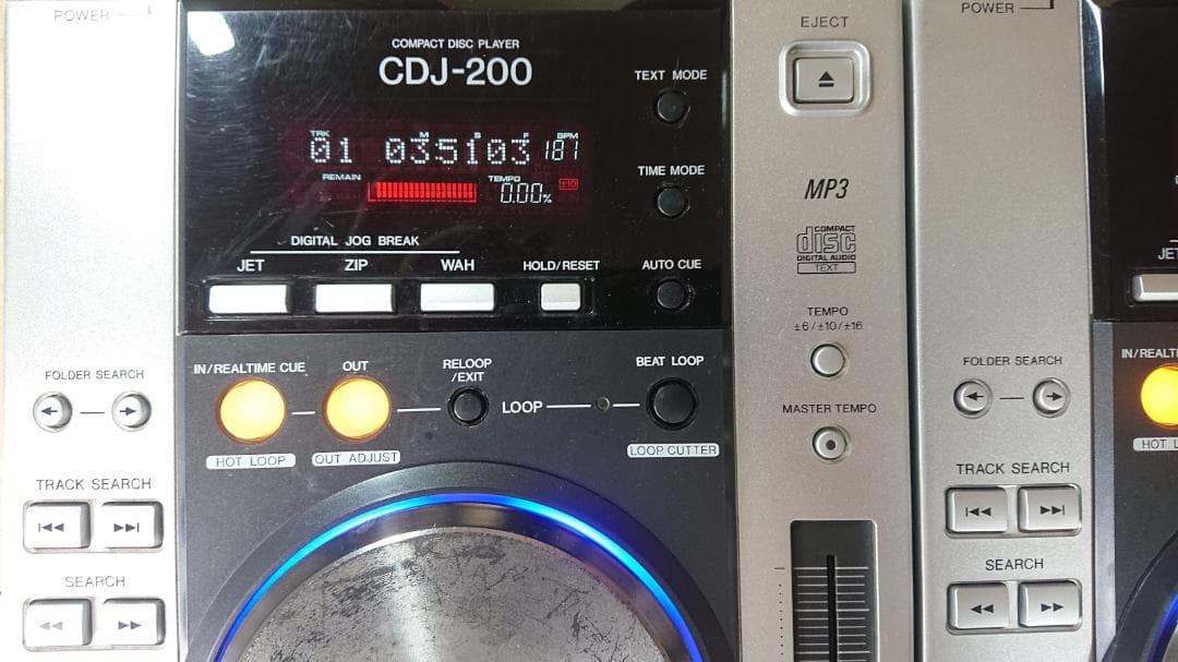 整備・清掃済み】CDJ-200 2台セット パイオニア Pioneer 定番