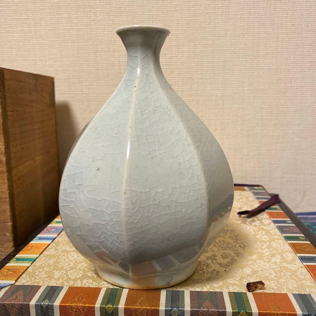 白磁八角徳利、面取、安東五作 安東五作のYahoo!オークション(旧ヤフオク