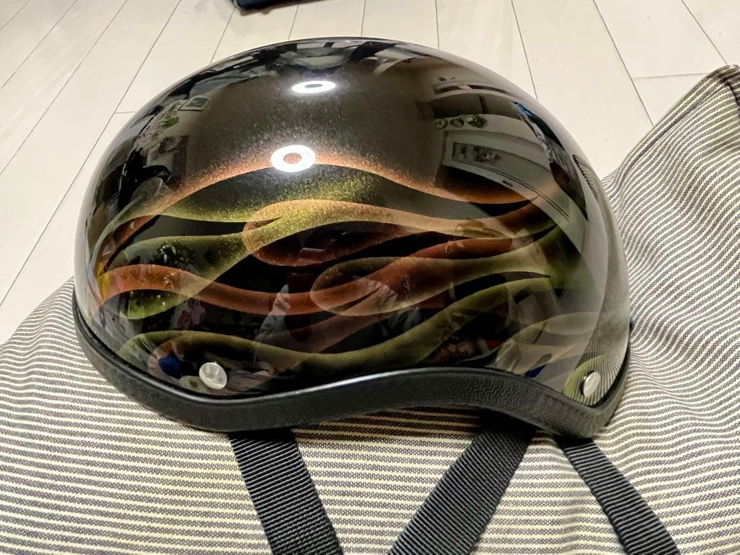 サードアイ　フレイムデザイン 半帽ヘルメット