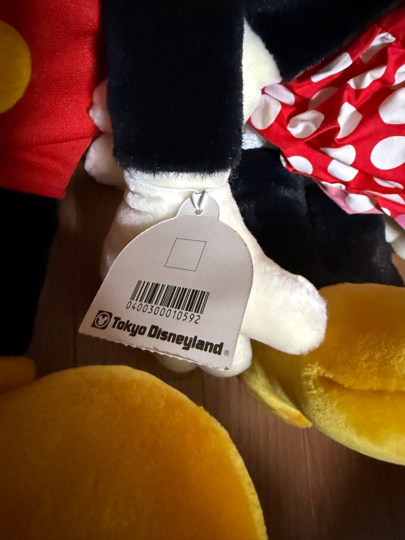 【値下】【激レア・タグ付き✨】【新品未使用】東京ディズニーランドミッキー・ミニー