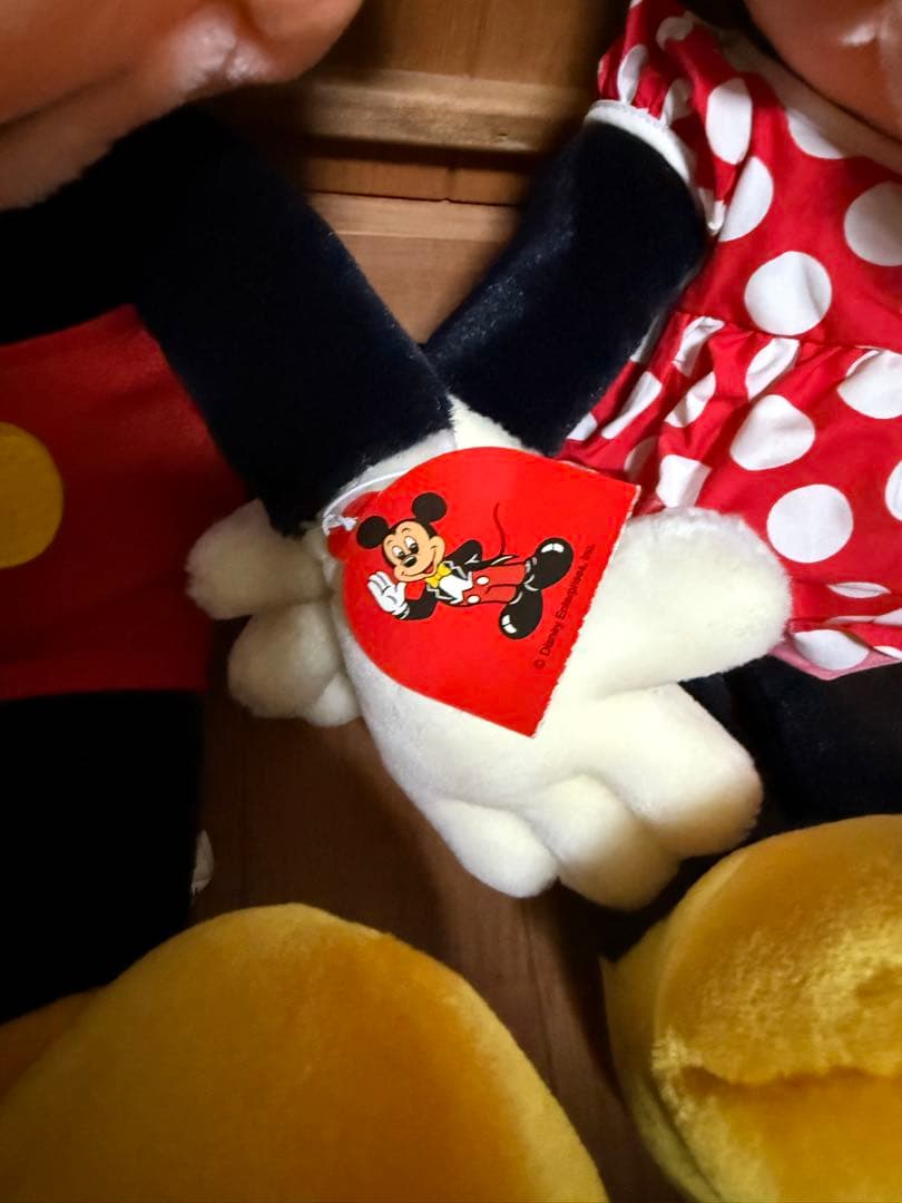 【値下】【激レア・タグ付き✨】【新品未使用】東京ディズニーランドミッキー・ミニー