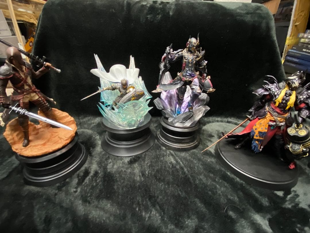 FF14　歴代コレクターズエディションハイクオリティフィギュア５体セット