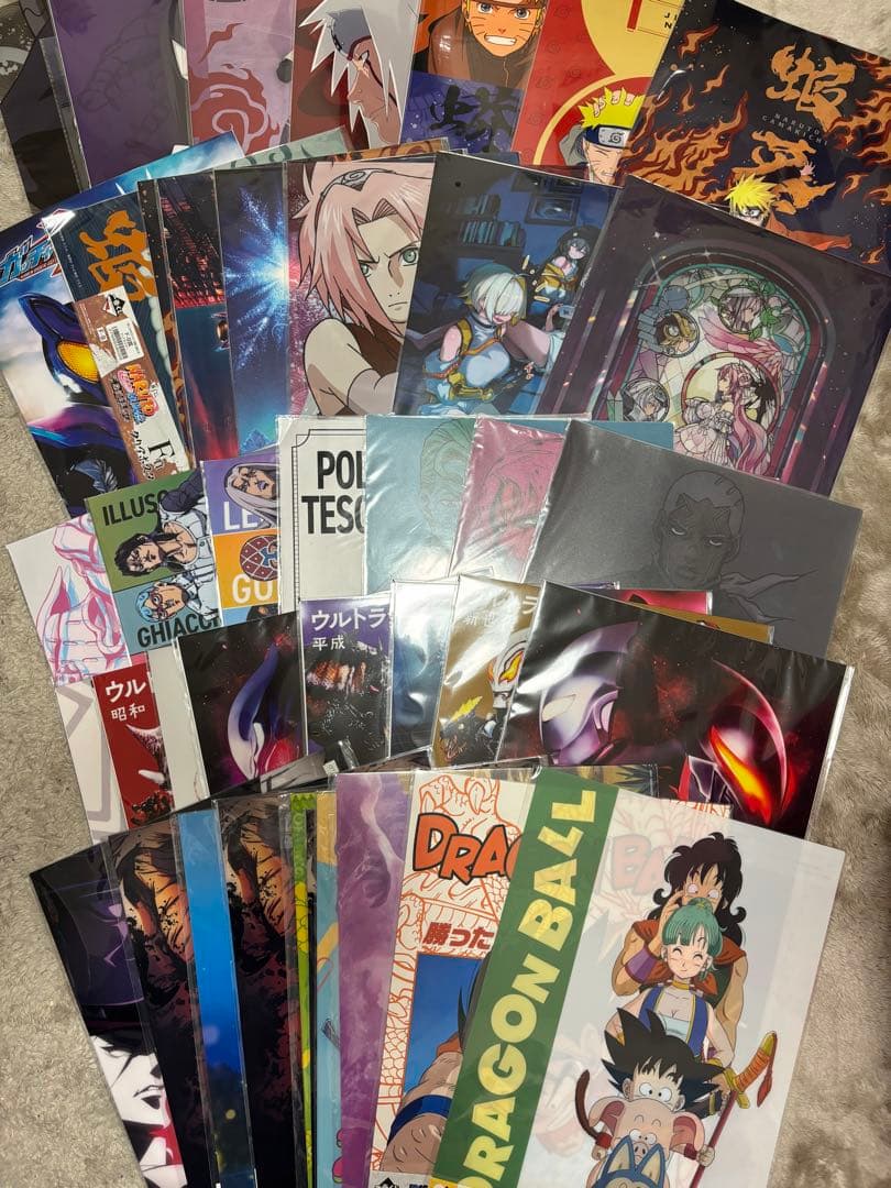 キャラクターグッズ アニメキャラ ポスター 大量 イラストボード