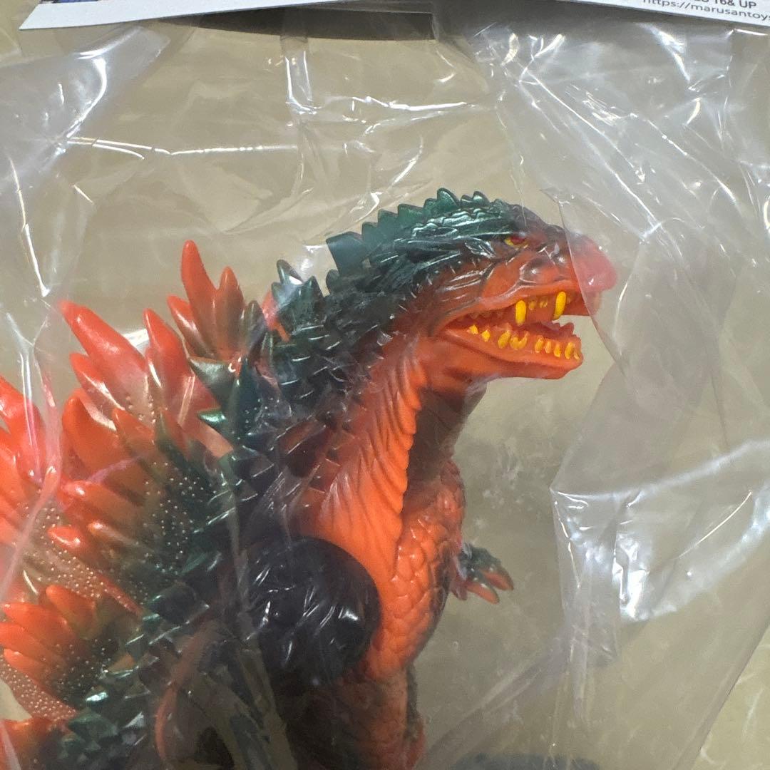 マルサン　ゴジラ(1999) 350サイズ　オレンジ×グリーン　新品未開封