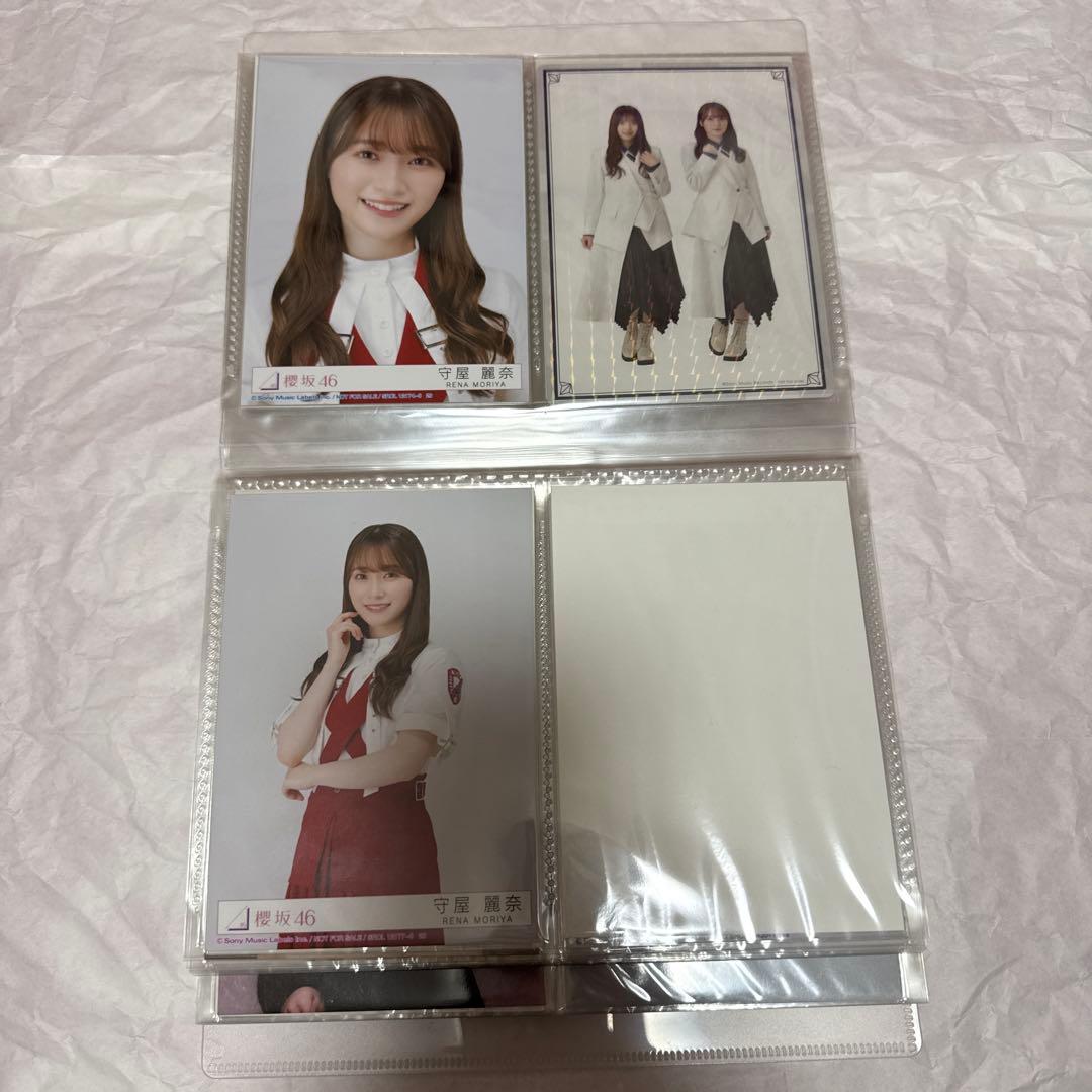 櫻坂46 守屋麗奈 封入 生写真 全種 コンプ HMV コンプ 自業自得 特典◯