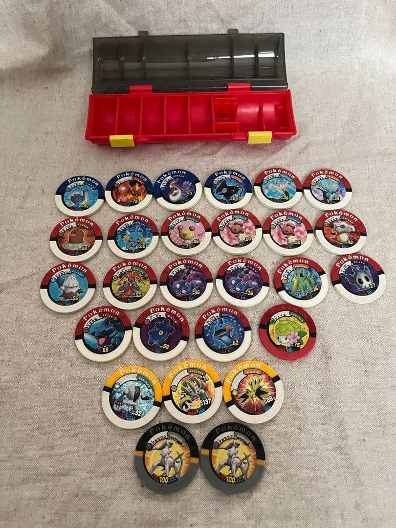 ポケモン バトリオ メダルまとめ売り ケース付 - メルカリ