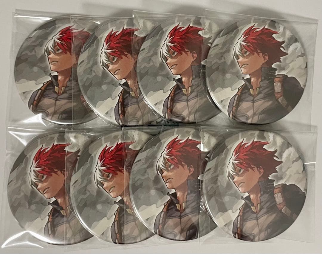 ヒロアカ 原画展 コレクション缶バッジ 轟焦凍