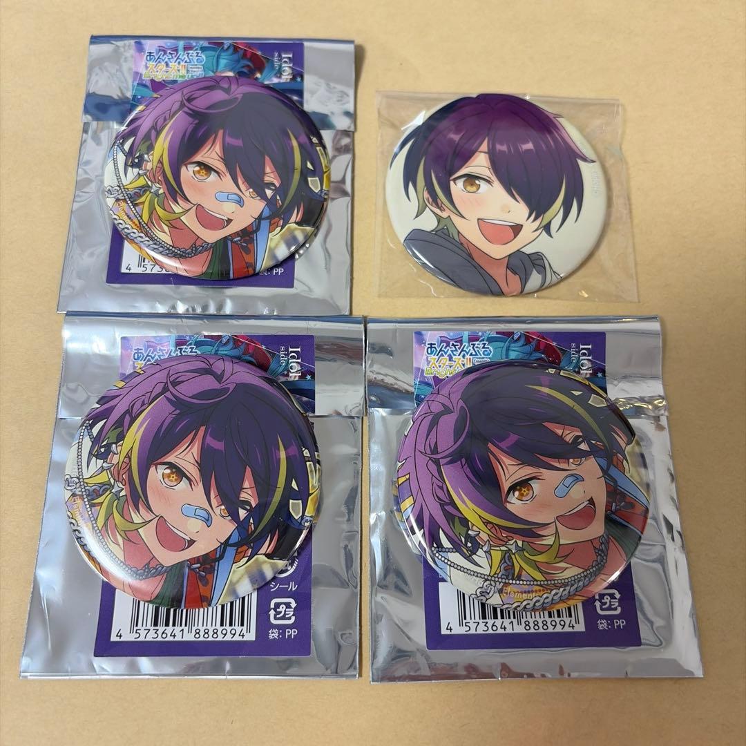 あんスタ コレ缶 コレクション缶バッジ 忍 仙石忍 あんさんぶる