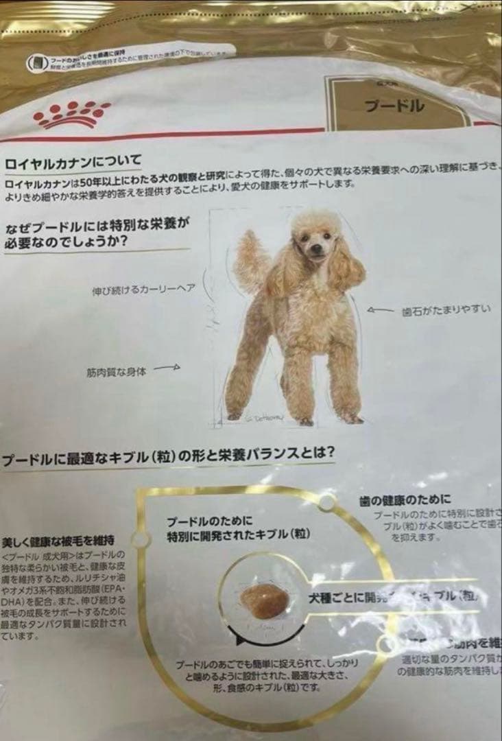 賞味期限★最新　ロイヤルカナン　プードル　7.5kg ドッグフード