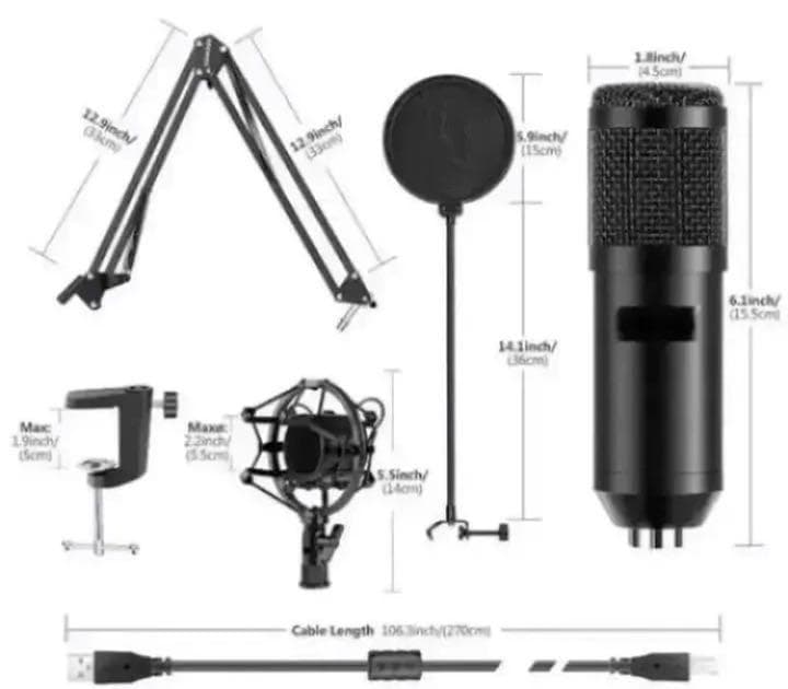 ❤プロのスタジオ収録をご自宅で♪❤プロフェッショナルコンデンサーマイクセット