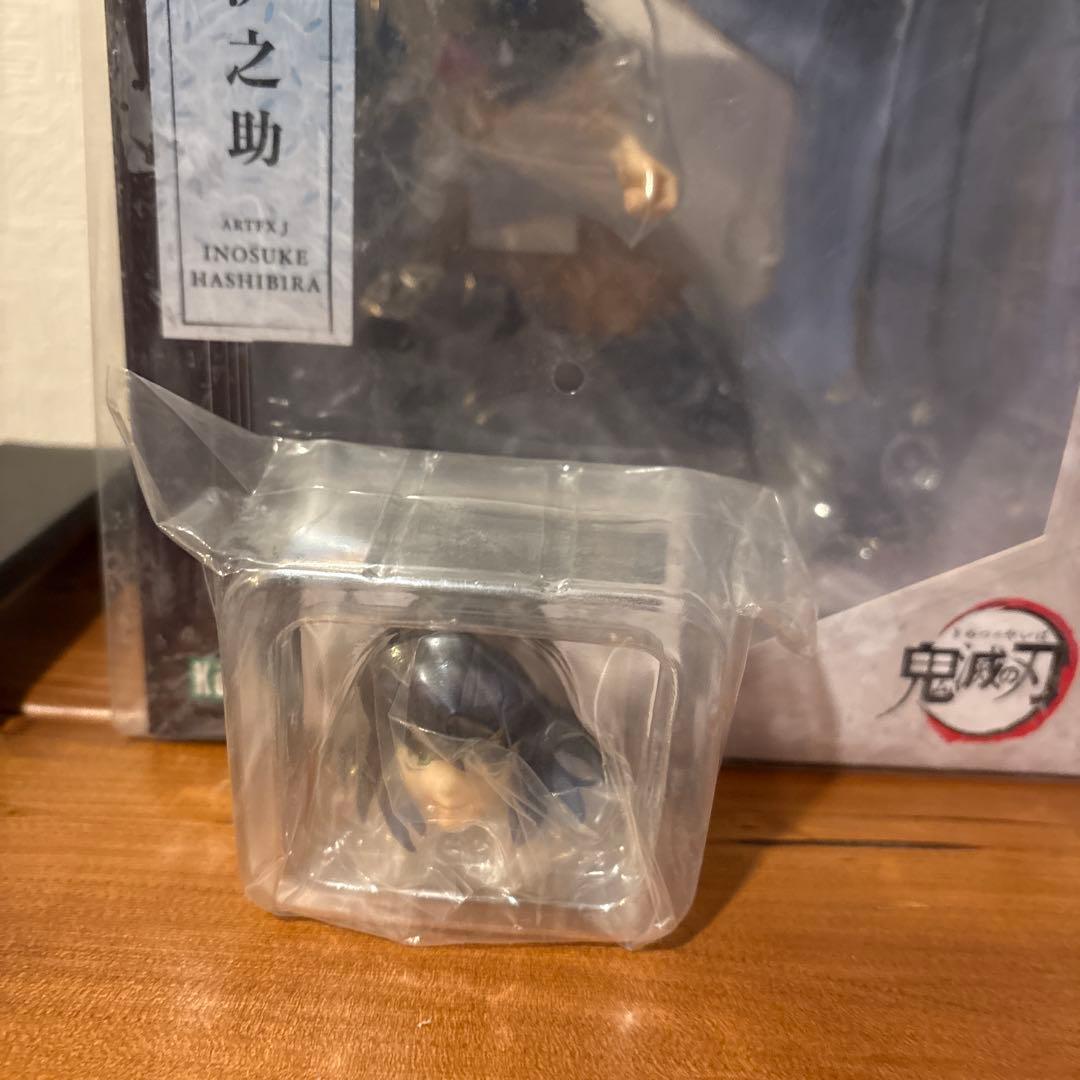 ARTFX J 鬼滅の刃 煉獄、炭治郎、伊之助 善逸 顔替パーツ付き 4体